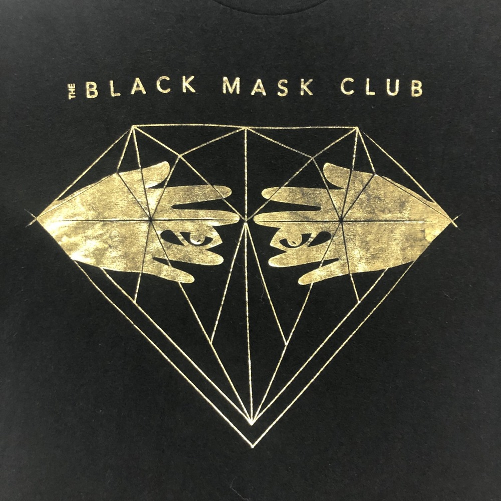 Birds of‎ Prey Black Mask Club Graphic T Shirt Size L